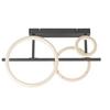 LED-TAKLAMPA CEYADA - champagne/svart, Basics, metall/plast (65/40/7cm)