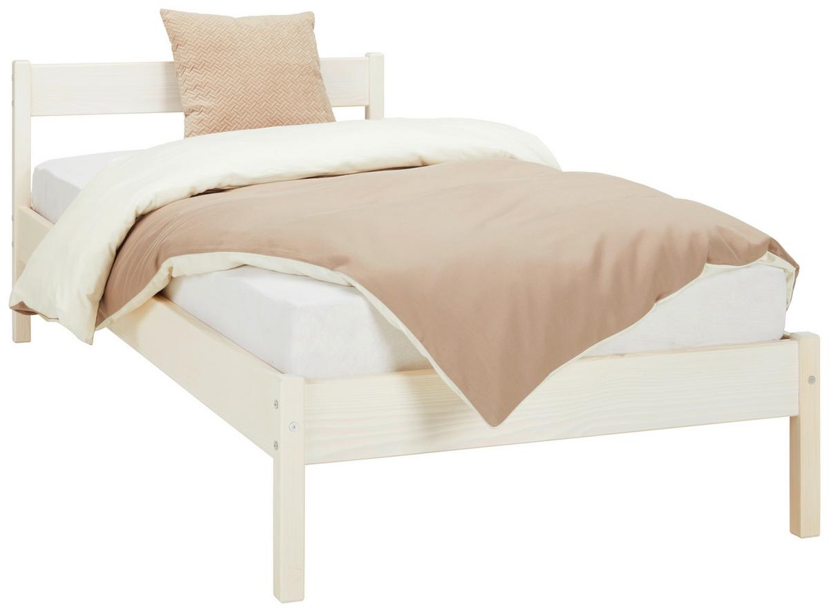 Ágykeret Tömörfa Niko - feketefenyő, Konventionell, fa (96/70/206cm) - Best Price