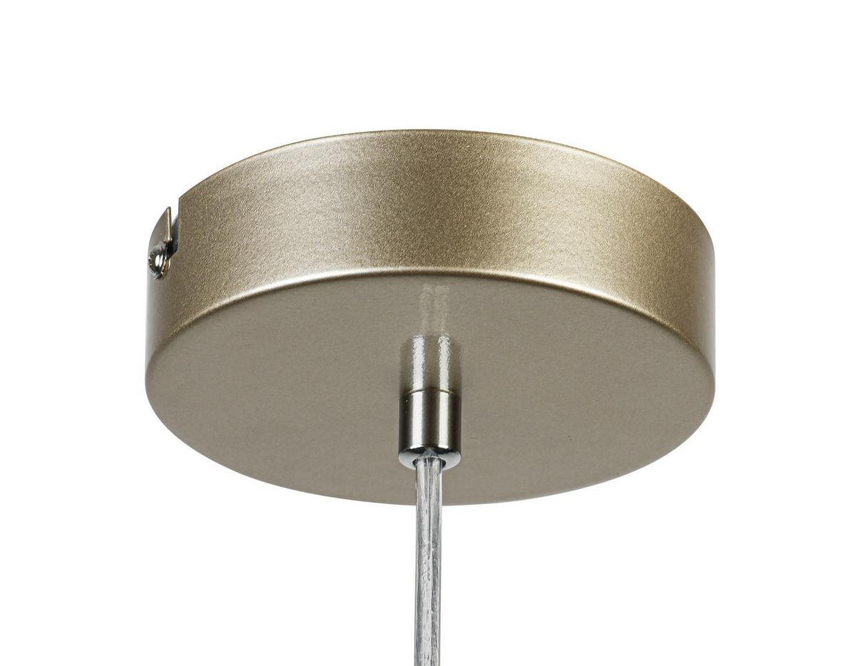 Függőlámpa Stab 3 Égős - Pezsgő/borostyánszínű, Modern, műanyag/üveg (81/20/150cm)