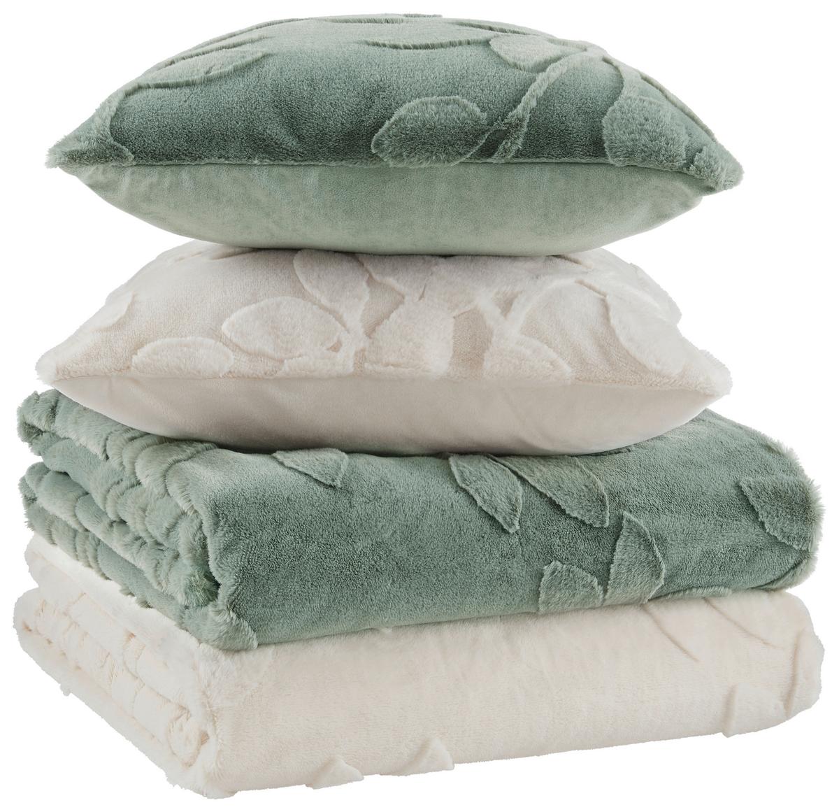 Díszpárna Livi - fehér, Modern, textil (45/45cm) - Premium Living