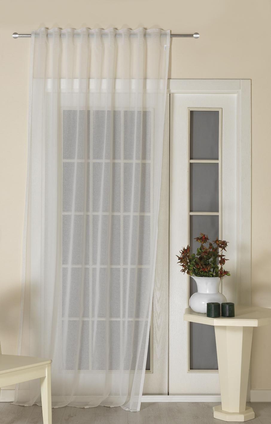 ZASŁONA GOTOWA PERAU - taupe, Konventionell, tkanina (140/245cm) - Esposa