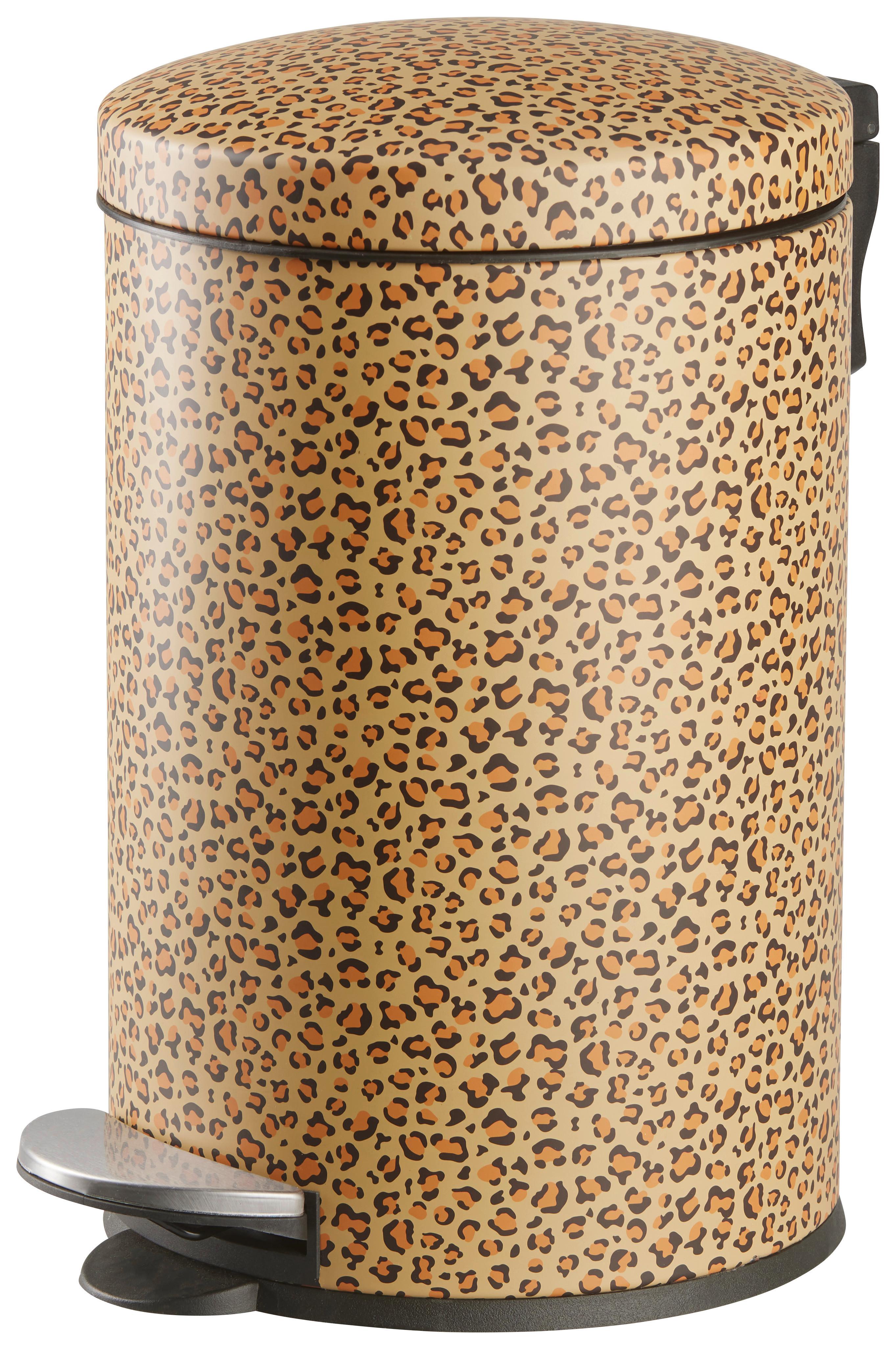 Pedálos Szemetes Mason - barna/fekete, Konventionell, műanyag/fém (25/41cm) - Modern Living