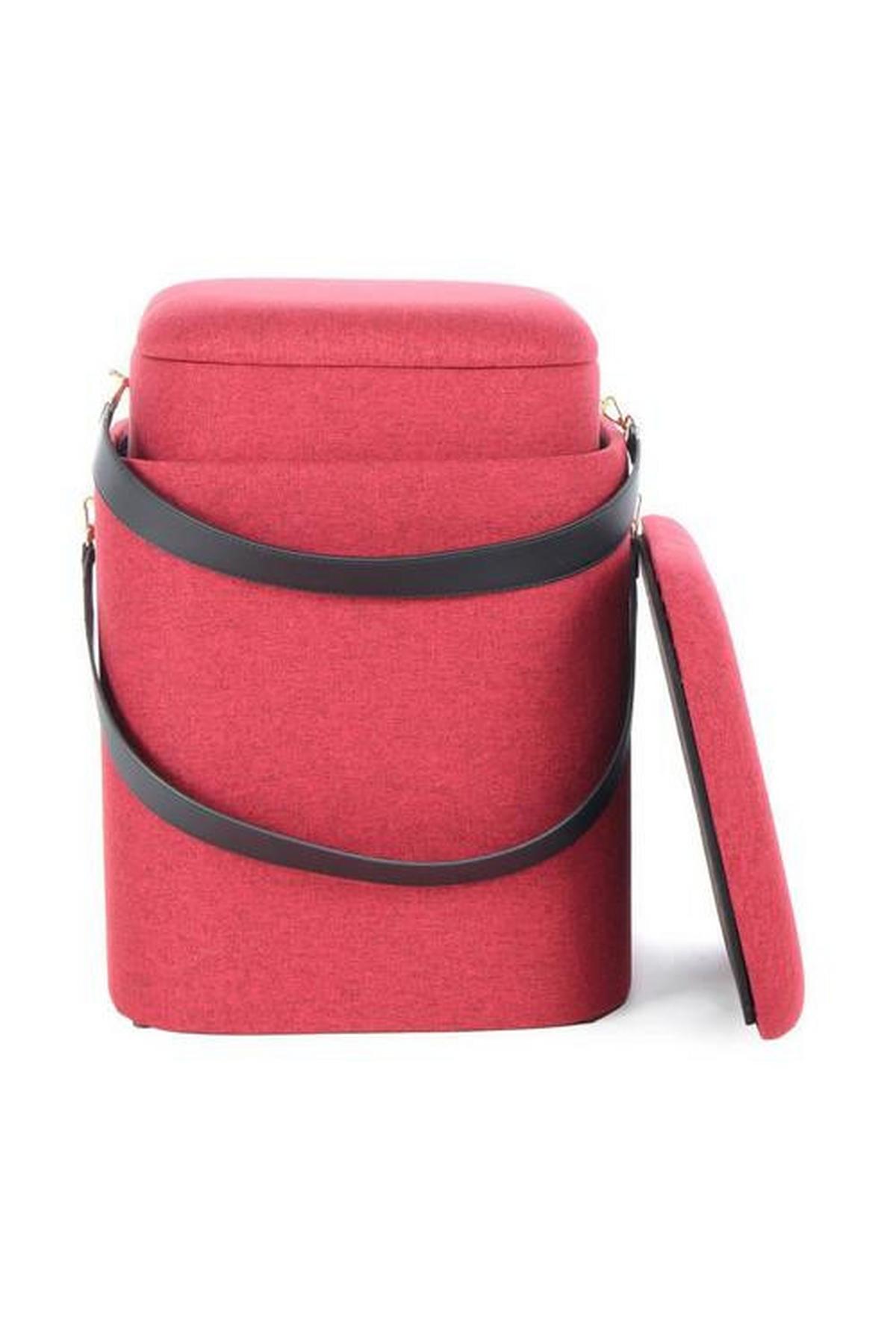 Ülőkeszett Hnm2z - fekete/piros, Basics, műanyag/textil (29,5+35,5cm) - Kayoom