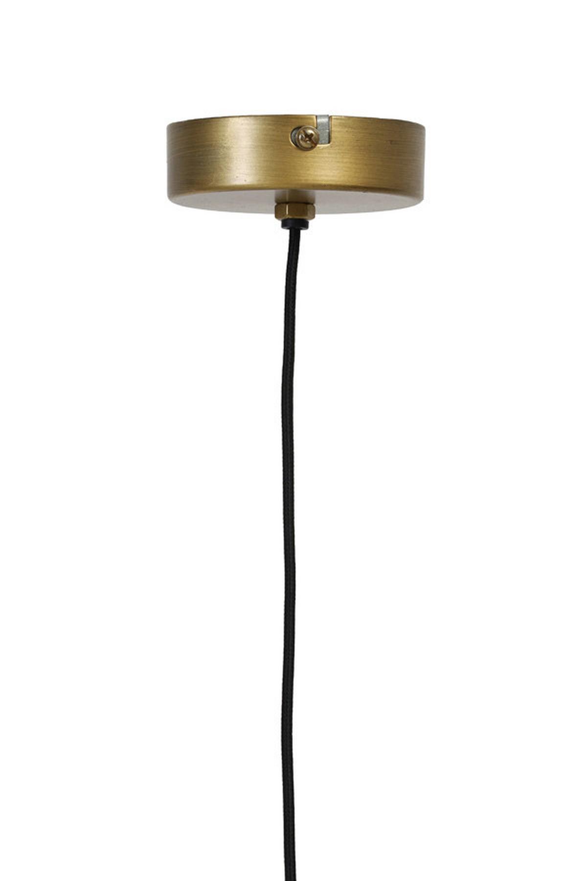 LAMPA WISZĄCA 2934418 - kolor brązu, Trend, metal (37/46cm) - Light & Living