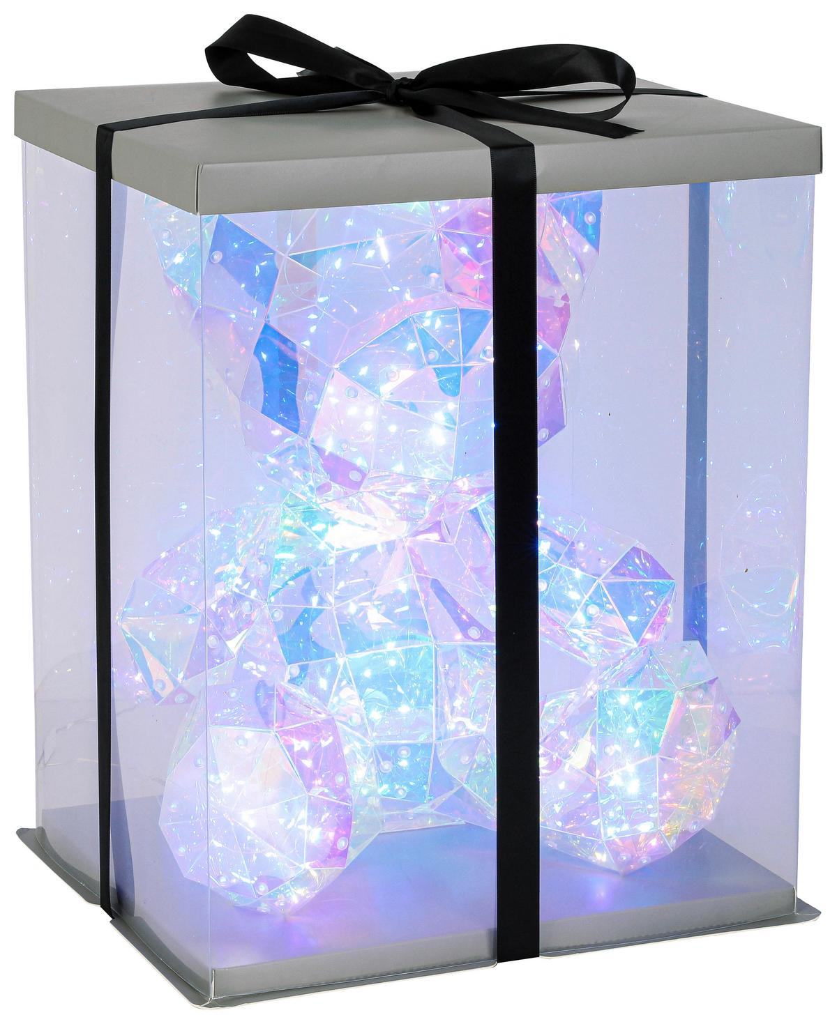 LED-Dekoleuchte Berli Transparent max. 6 Watt - Transparent, KONVENTIONELL, Kunststoff (19/20/25cm) - Modern Living