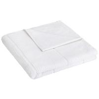 Brisača Anna, Bela, Ca. 50/100 Cm - bela, tekstil (50/100cm) - Modern Living