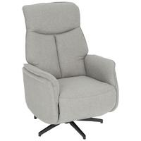 FOTEL TELEWIZYJNY TANJA - czarny/szary, Design, metal/tkanina (71/105/85cm) - MID.YOU