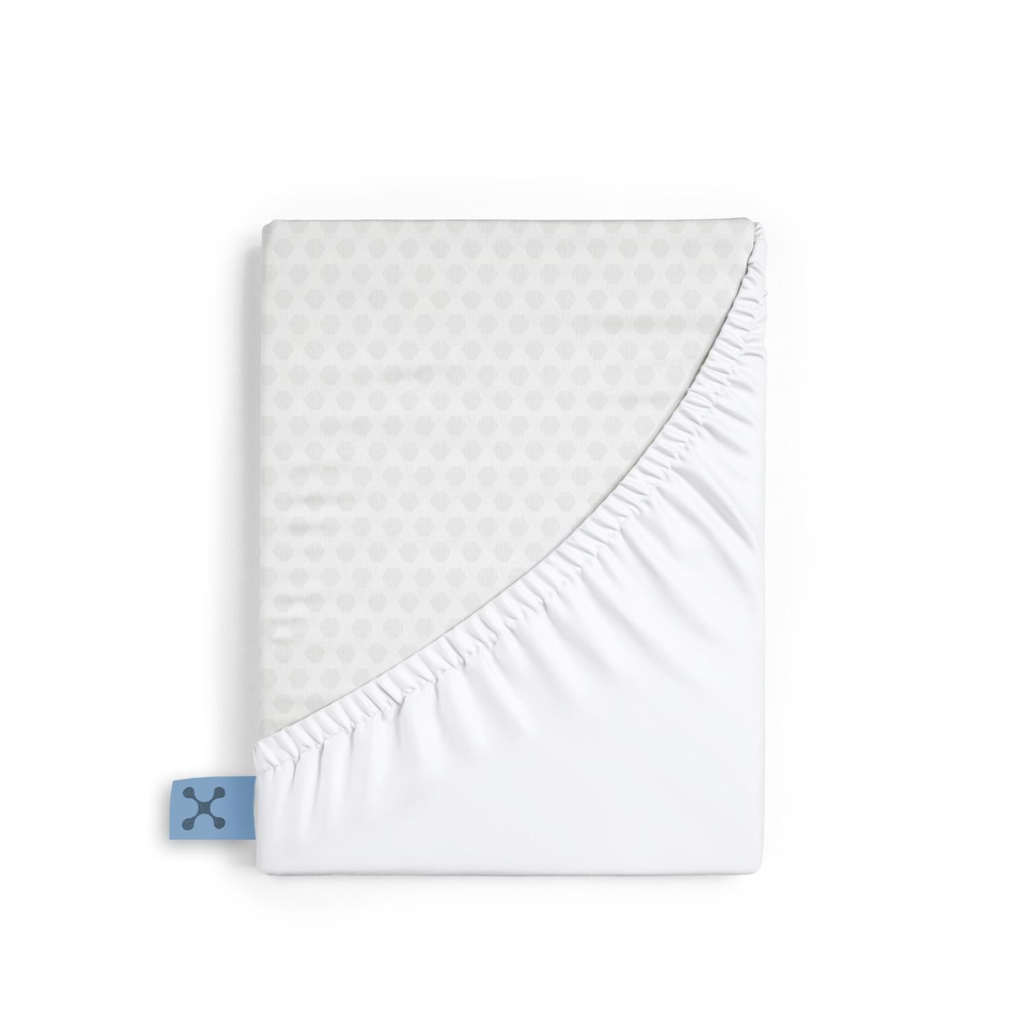 PRZEŚCIERADŁO Z GUMKĄ 1040010 - biały, Basics, tkanina (100/200cm) - Smartsleep
