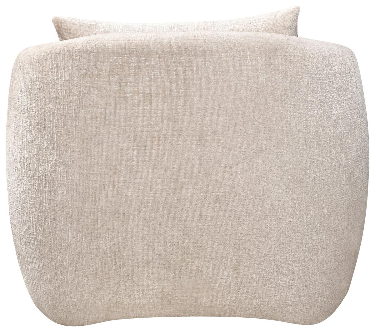 FOTEL MADELENE  -EXKLUSIV- - beżowy/czarny, Design, tworzywo sztuczne/tkanina (87/75/95cm) - Ambia Home