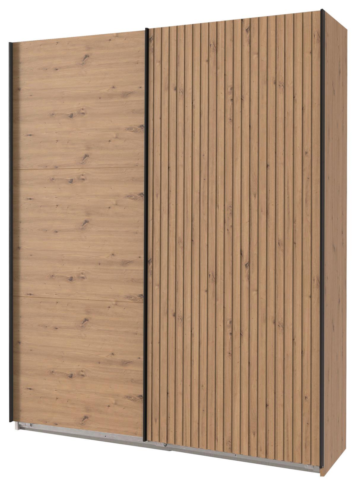 DULAP USI CULISANTE ANDORRA - stejar Artisan, Modern, material pe bază de lemn (200/216/65cm) - Modern Living