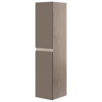 Magasszekrény Iris - szürkésbarna/taupe, Basics, faalapú anyag (34/133/36cm)