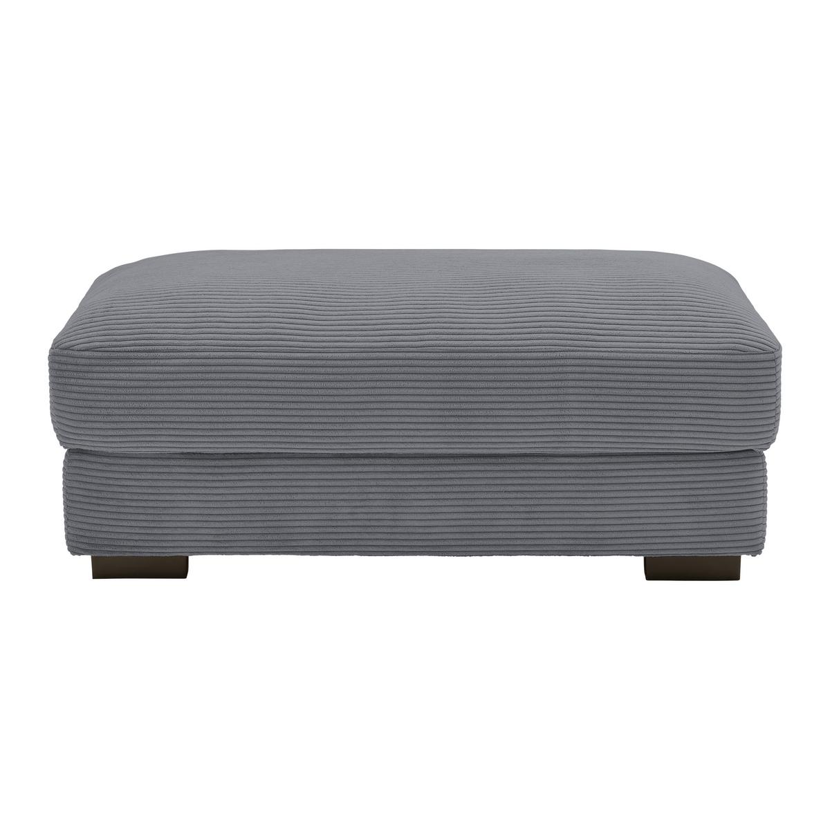 Hocker Pedro Grau - Grau, MODERN, Textil (60/46/110cm) - Mömax