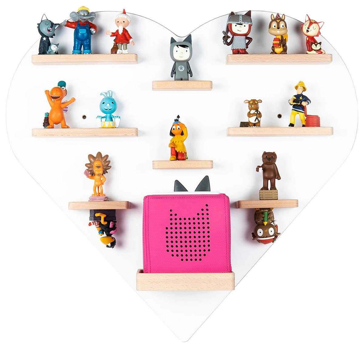 KINDERREGAL BOARTI - Weiss, Modern, Holzwerkstoff (54/51/19cm) - MID.YOU