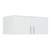 OPZETKAST LASSE 2T UP -EXKLUSIV- - Wit/Grijs, Konventionell, Houtcomposiet/Kunststof (90/40/55cm) - Mömax