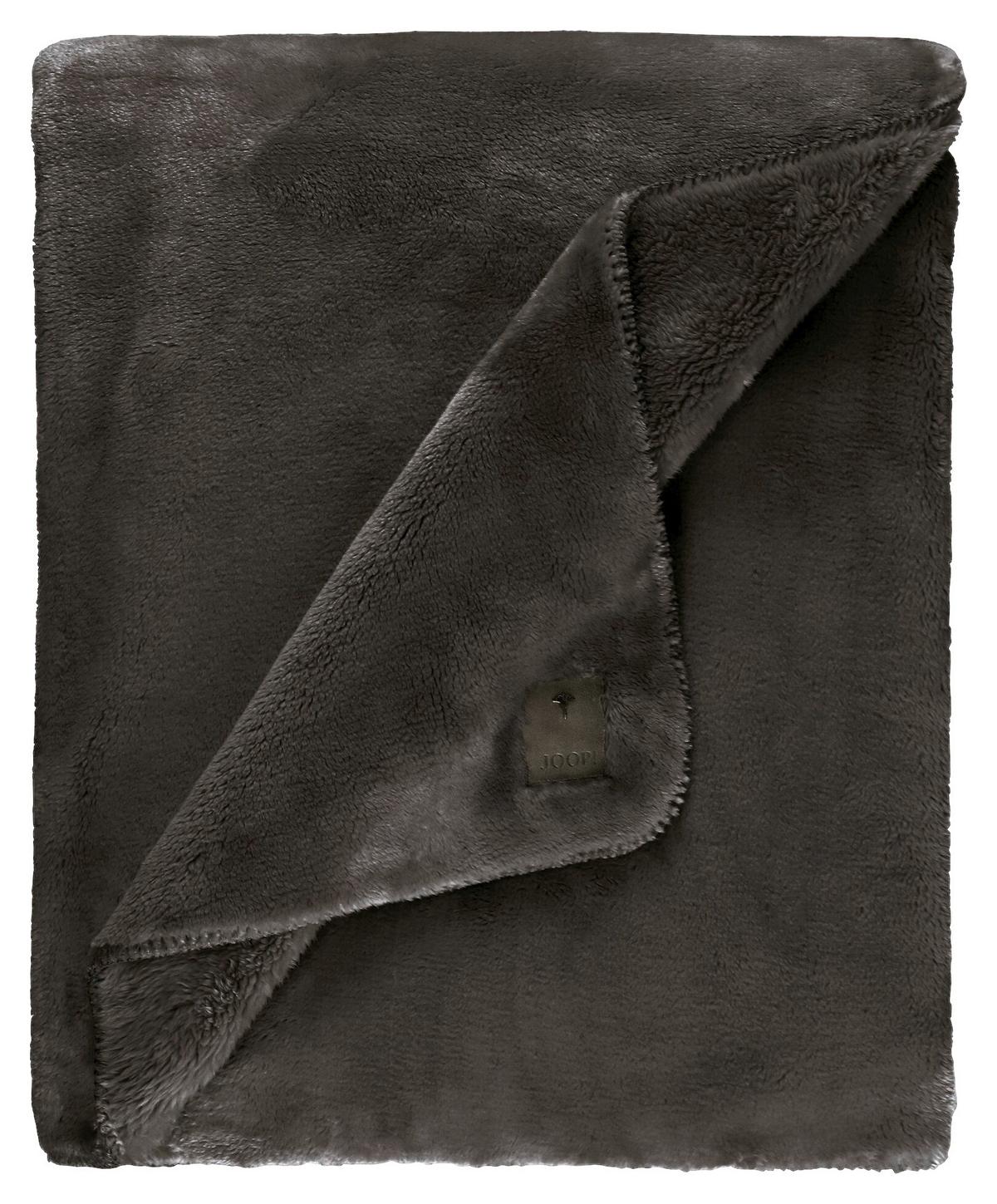 PLED J-SLEEK - antracytowy/ciemnoszary, Basics, tkanina (150/200cm) - Joop!