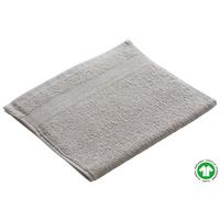 Gästetuch Bio Hanna in Grau ca. 30x50cm - Grau, Natur, Textil (30/50cm) - ecoTree