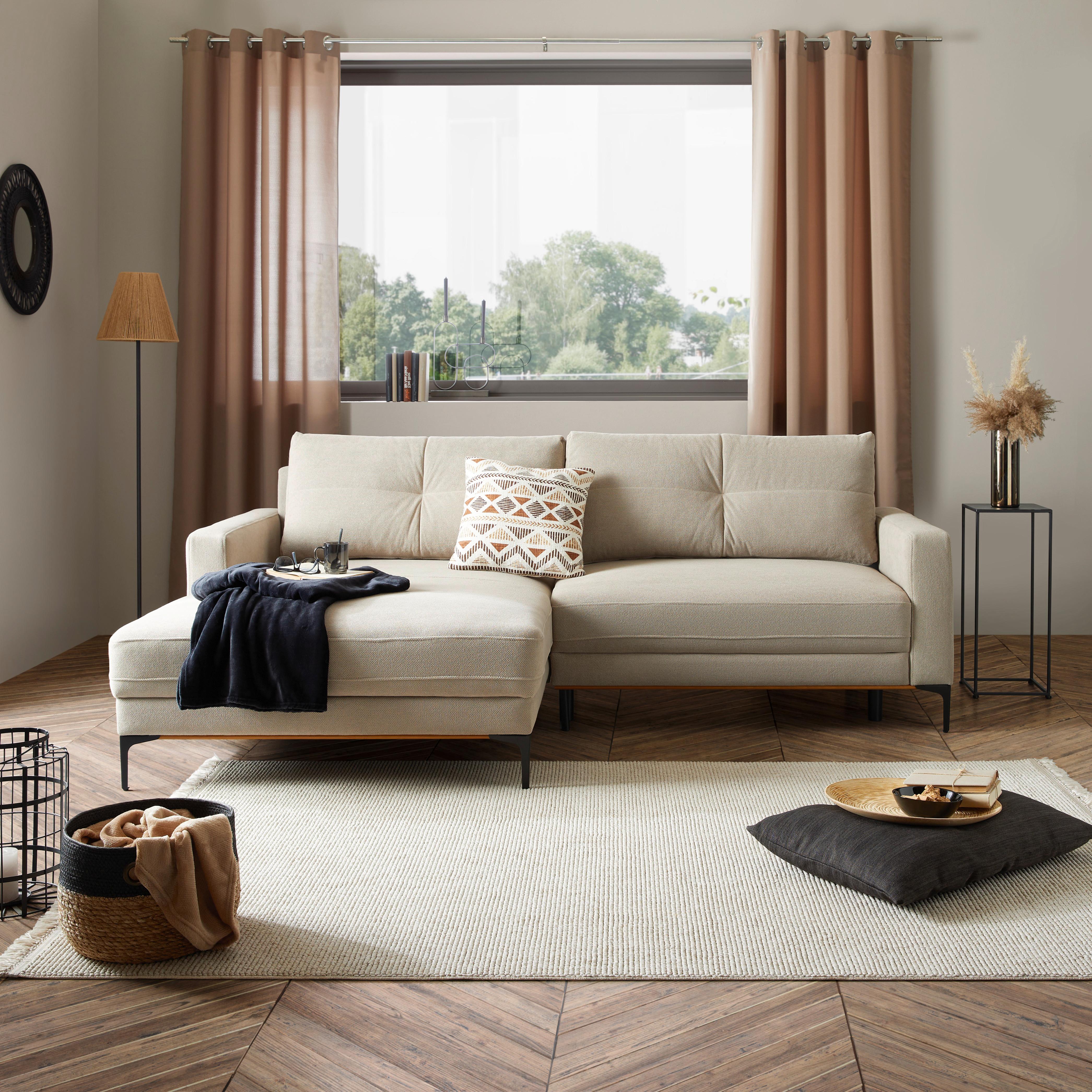 COLțAR BERGAMO - bej, Modern, textil (162/238cm) - Mömax