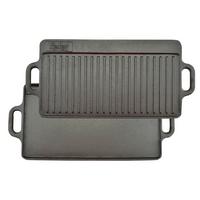 Öntöttvas Grill-lap Perfect Home - fekete, fém