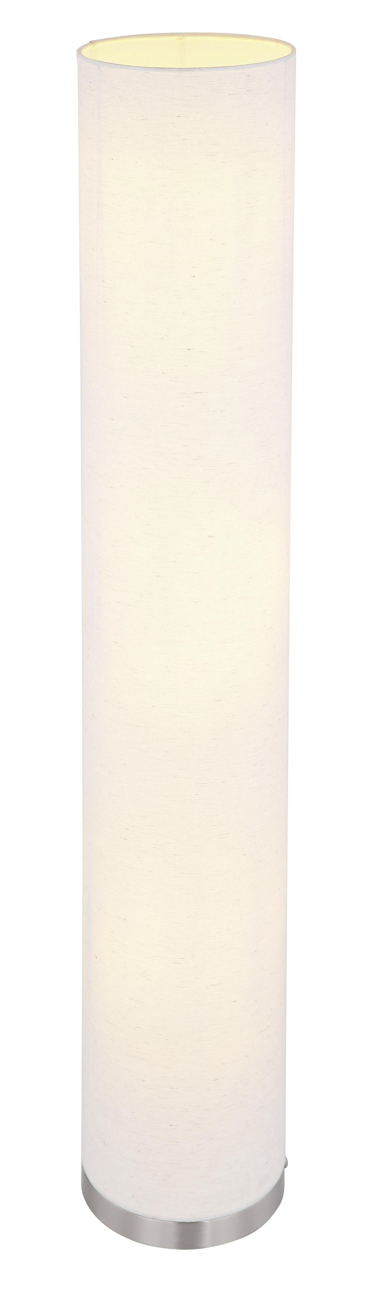 Stehleuchte Ava in Sandfarben max. 40 Watt - Sandfarben, Basics, Textil/Metall (19/110cm) - Globo