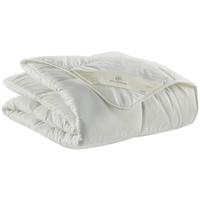 Bettdecke Green Concept in Weiß ca. 135-140x200cm - Weiß, MODERN, Textil (135-140/200cm) - ecoTree