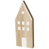 Dekor Ház Nordy - natúr színű/fehér, Konventionell, faalapú anyag - Modern Living