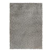 HOCHFLORTEPPICH MY VALLEY 245 - Silberfarben, Basics, Textil (160/230cm)