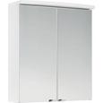 Omara Z Ogledalom Stream - bela, steklo/les (60/70/25cm) - Mömax modern living Omara Z Ogledalom Stream - bela, steklo/les (60/70/25cm) - Mömax modern living