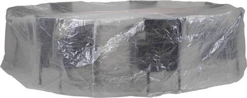 Schutzhülle Abdeckhülle für Sitzgruppe Transparent - Transparent, Basics, Kunststoff (320/95cm) - Mömax