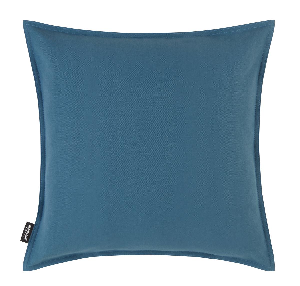Zierkissen Bella in Blau ca. 45x45cm - Blau, MODERN, Textil (45/45cm) - Mary's