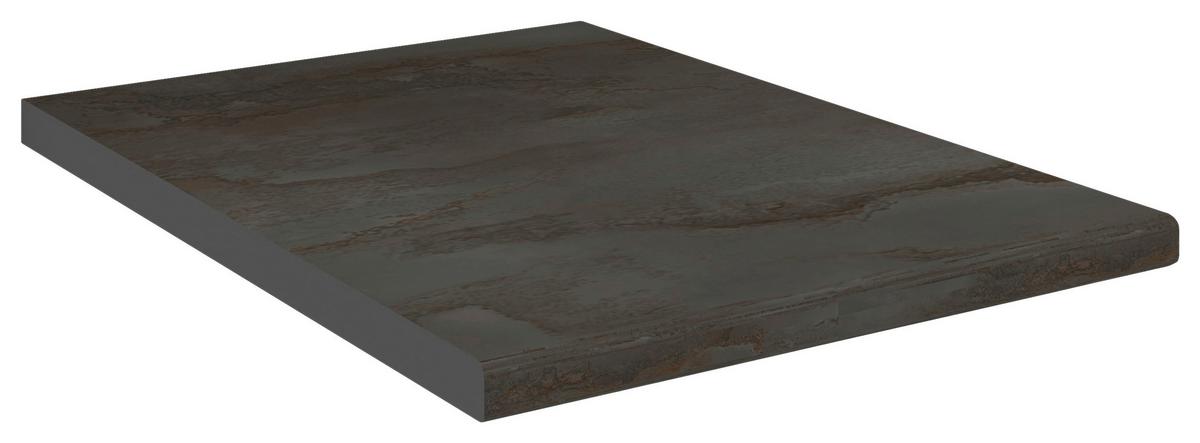 Delovna Plošča Esilo, Siva - antracit, Konvencionalno, leseni material (60/2,8/60cm) - MID.YOU