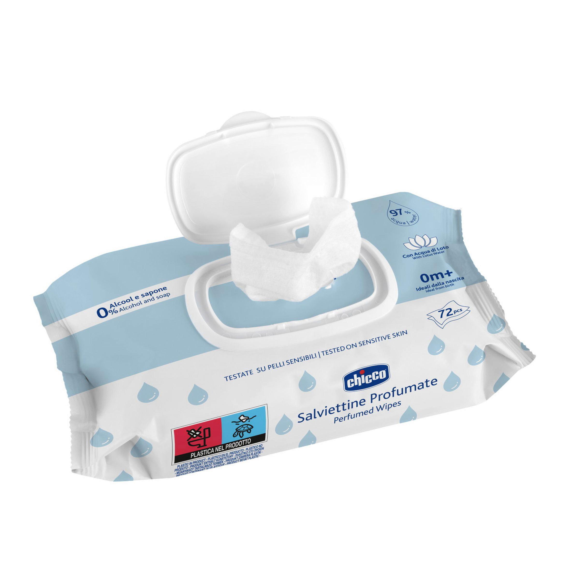 KOSZ NA PIELUCHY WINDELEIMER ODOUR OFF - jasnoniebieski, Basics, tworzywo sztuczne (23/48/23cm) - Chicco