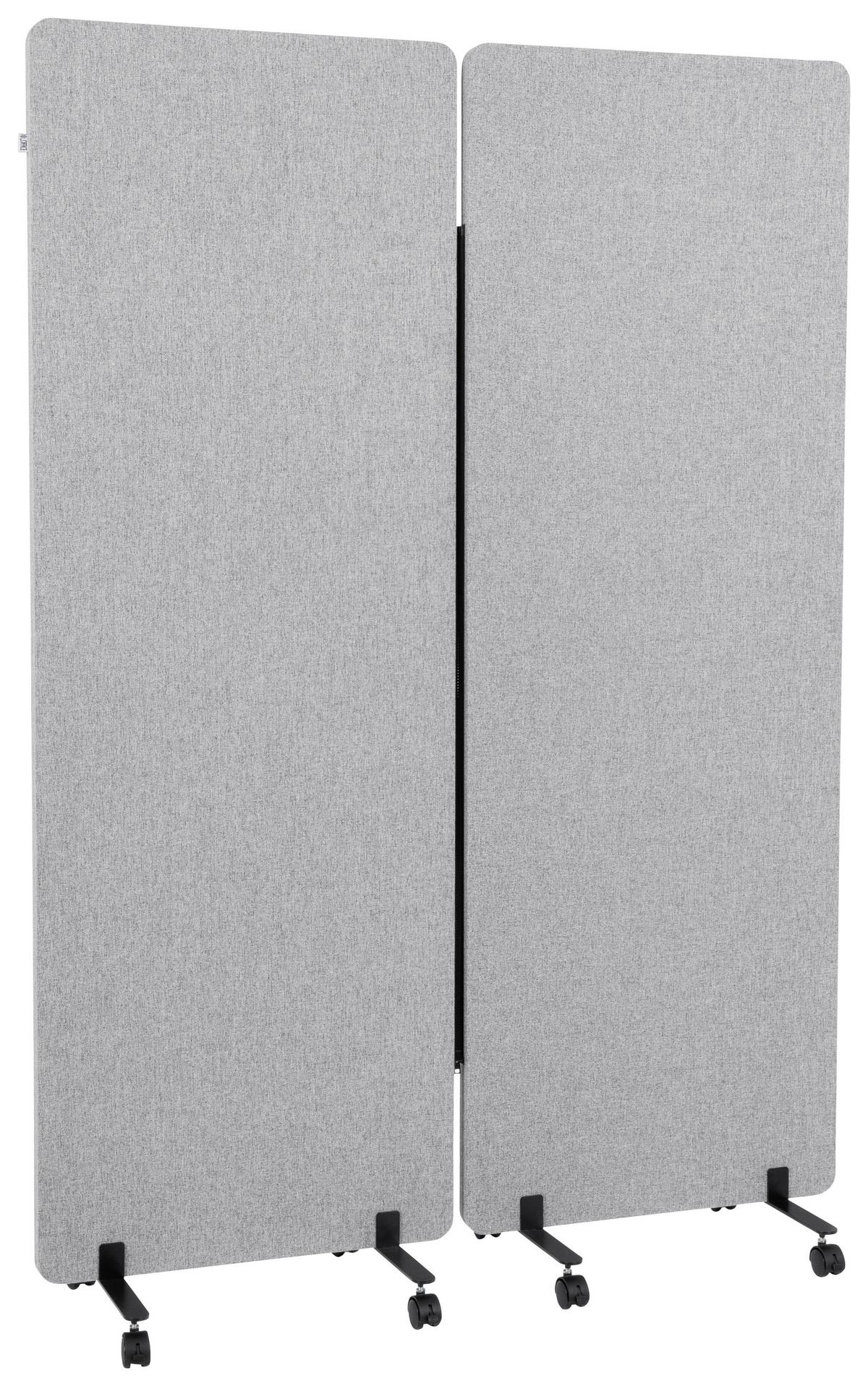 Pregradna Stena Flexmiut, Svetlo Siva - svetlo siva, Basics, kovina/umetna masa (60/177/35cm) - MID.YOU
