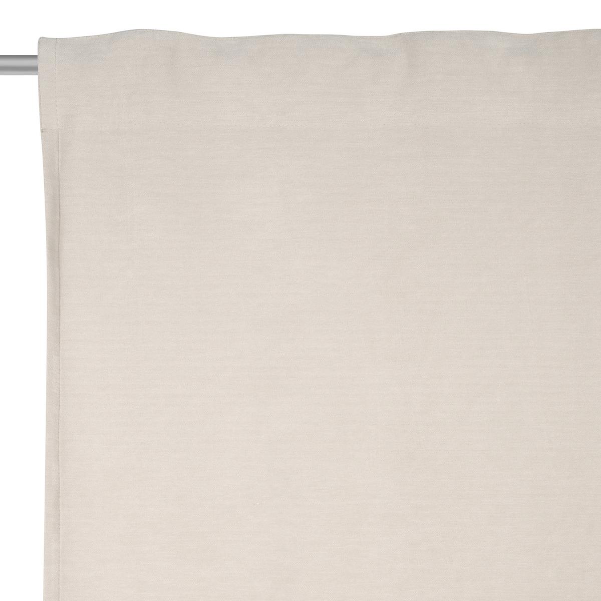 ZASŁONA GOTOWA HERRING - taupe, Basics, tkanina (135/245cm) - Dieter Knoll