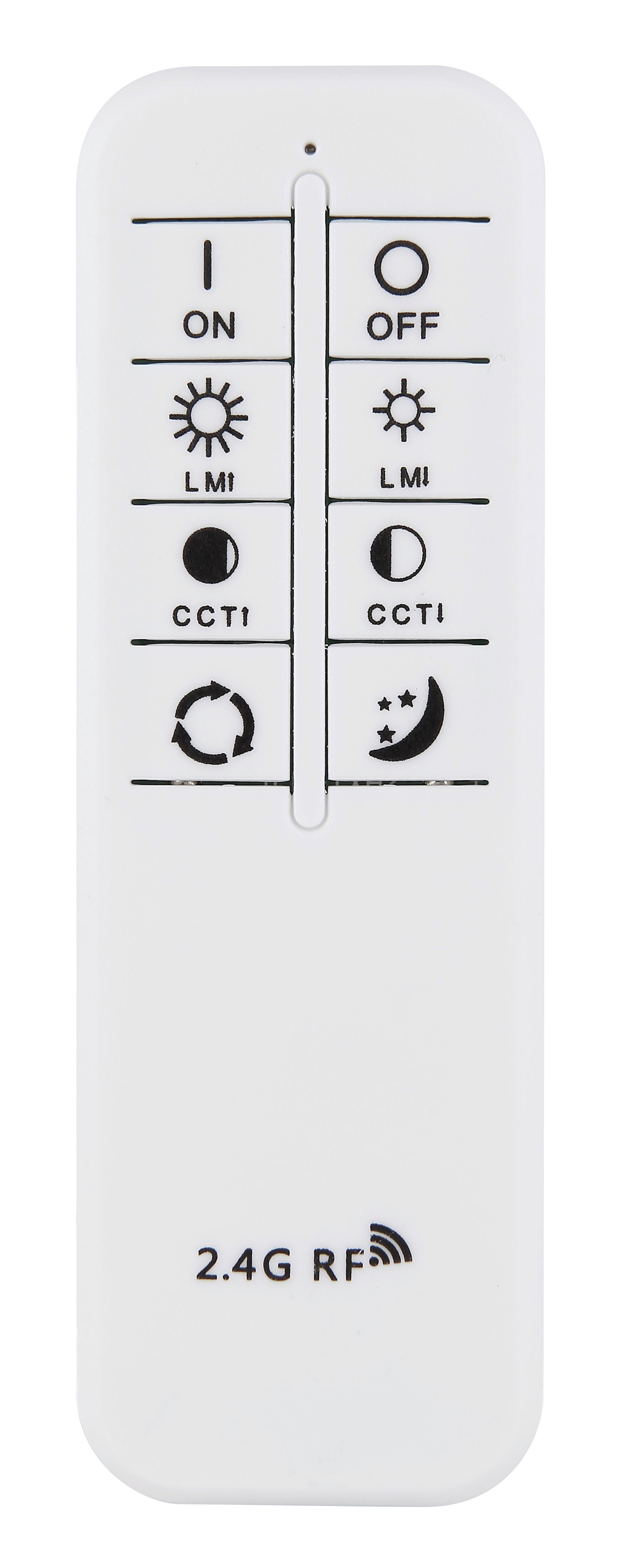 LED-HÄNGELEUCHTE 67339-72C NEIL - Klar/Chromfarben, Basics, Glas/Metall (110/33/120cm) - Globo