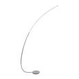 Led Állólámpa Gino - Króm, modern, Műanyag/Fém (115/192cm) - Premium Living
