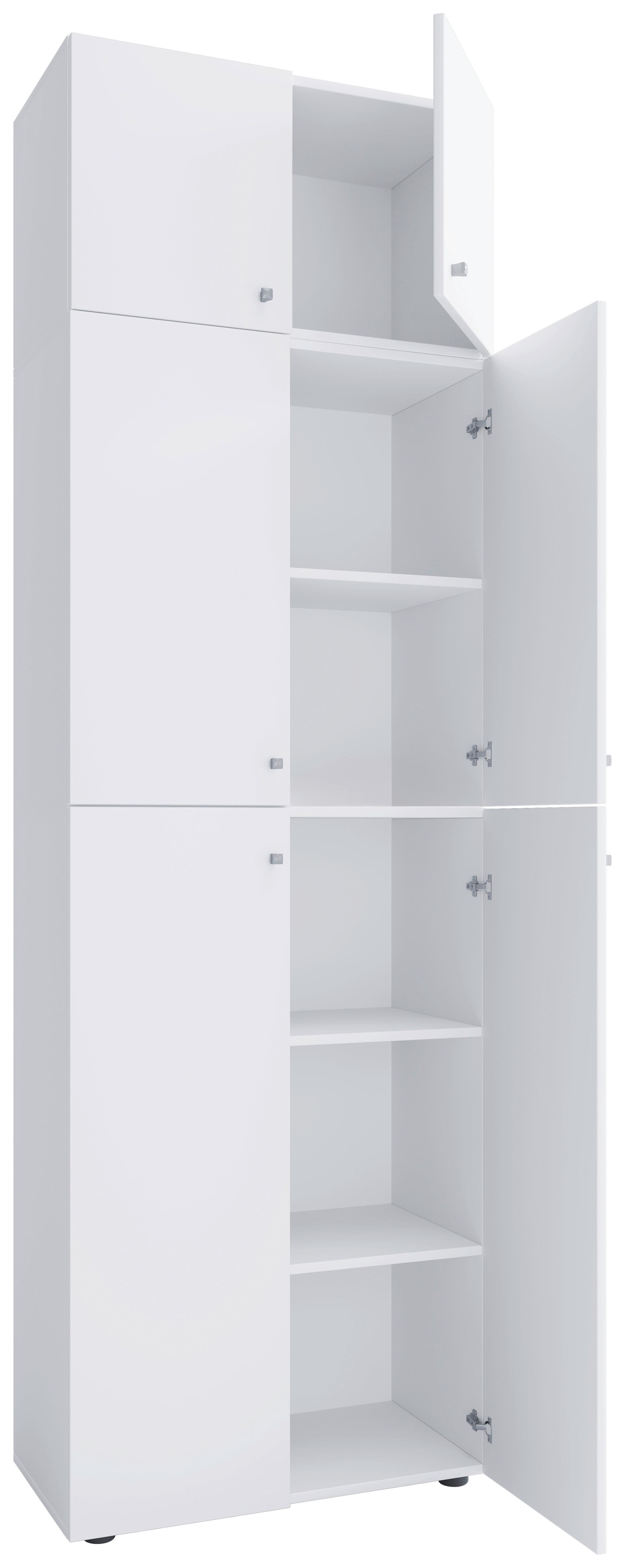 Aktenschrank Lona XXL Weiß - Weiß, MODERN, Holzwerkstoff (70/223/39cm) - MID.YOU