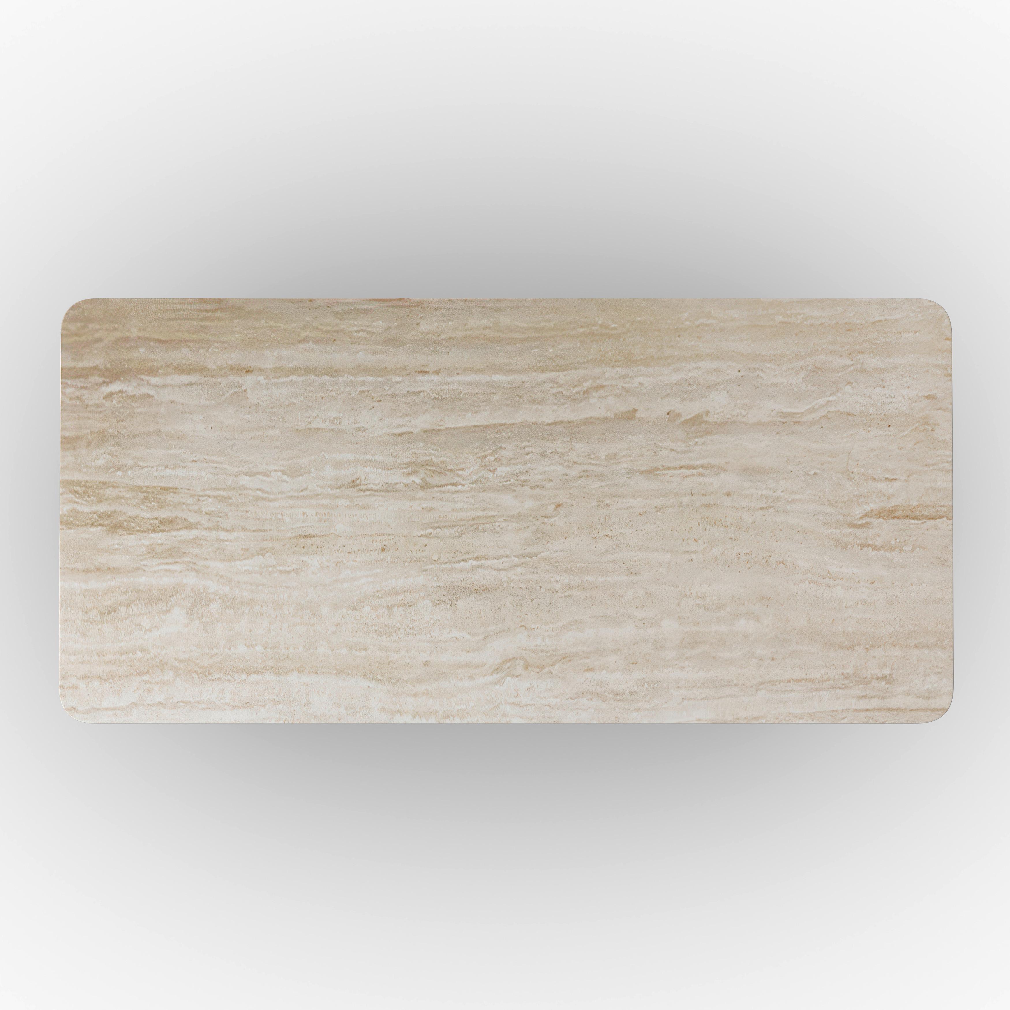 MATBORD KIANO - cremefärgad/naturfärgad, Modern, trämaterial/trä (220/105/76cm) - Bessagi Home