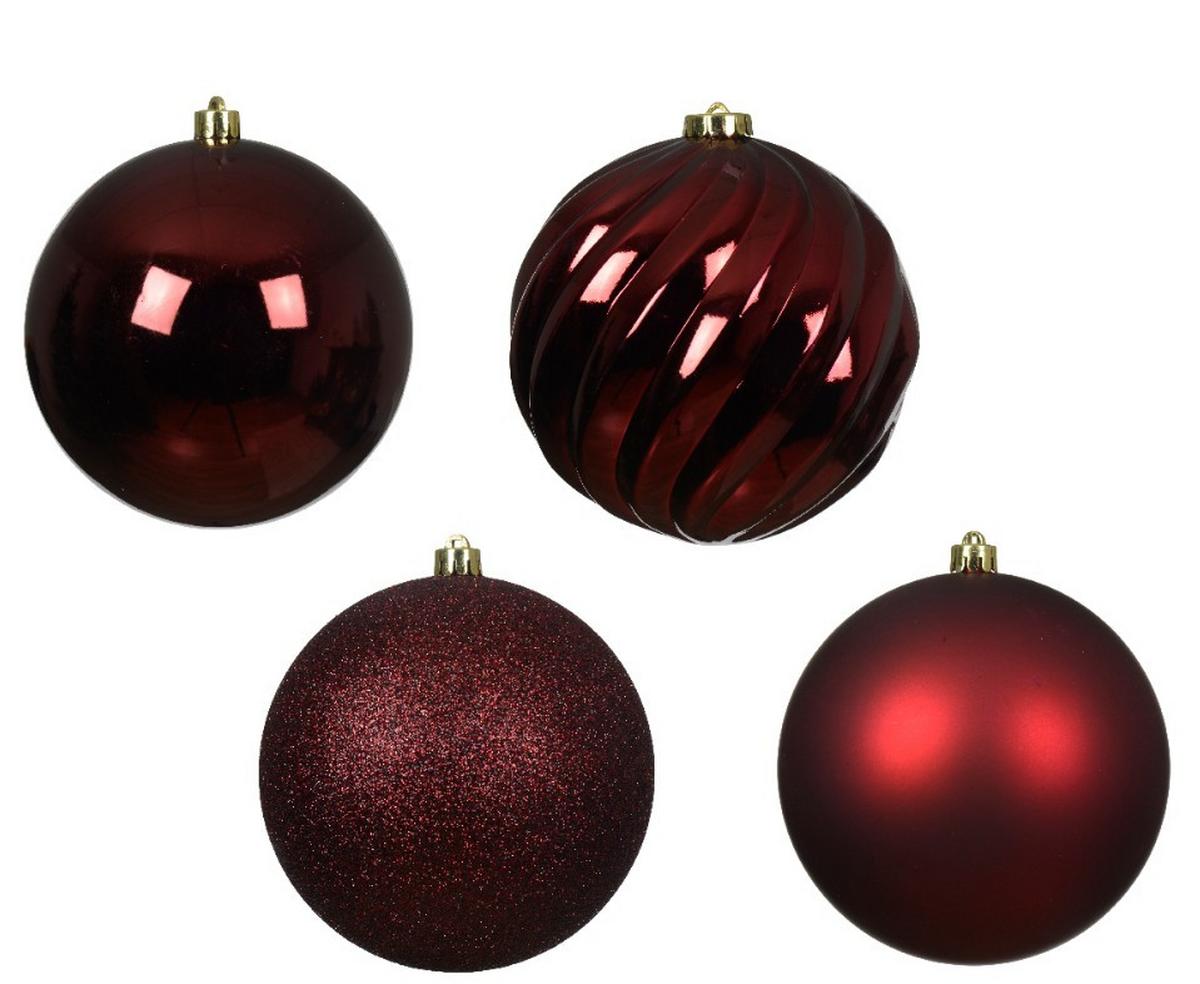 ZESTAW BOMBEK CHOINKOWYCH 021298 - KUGELN - Basics (14,00/14,00/14,00cm)