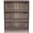 Regal 4-you Yur02 - temno rjava, leseni material (74/111,4/34,6cm) - Mömax modern living
