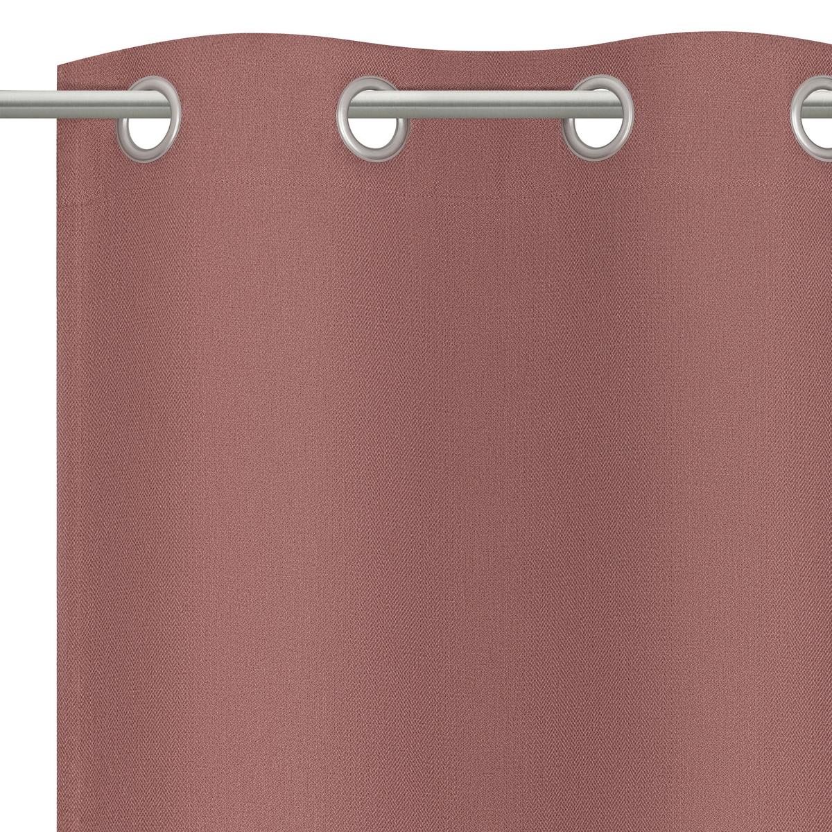 ZASŁONA NA PRZELOTKACH MINOS - różowy, Basics, tkanina (130/245cm) - Esposa