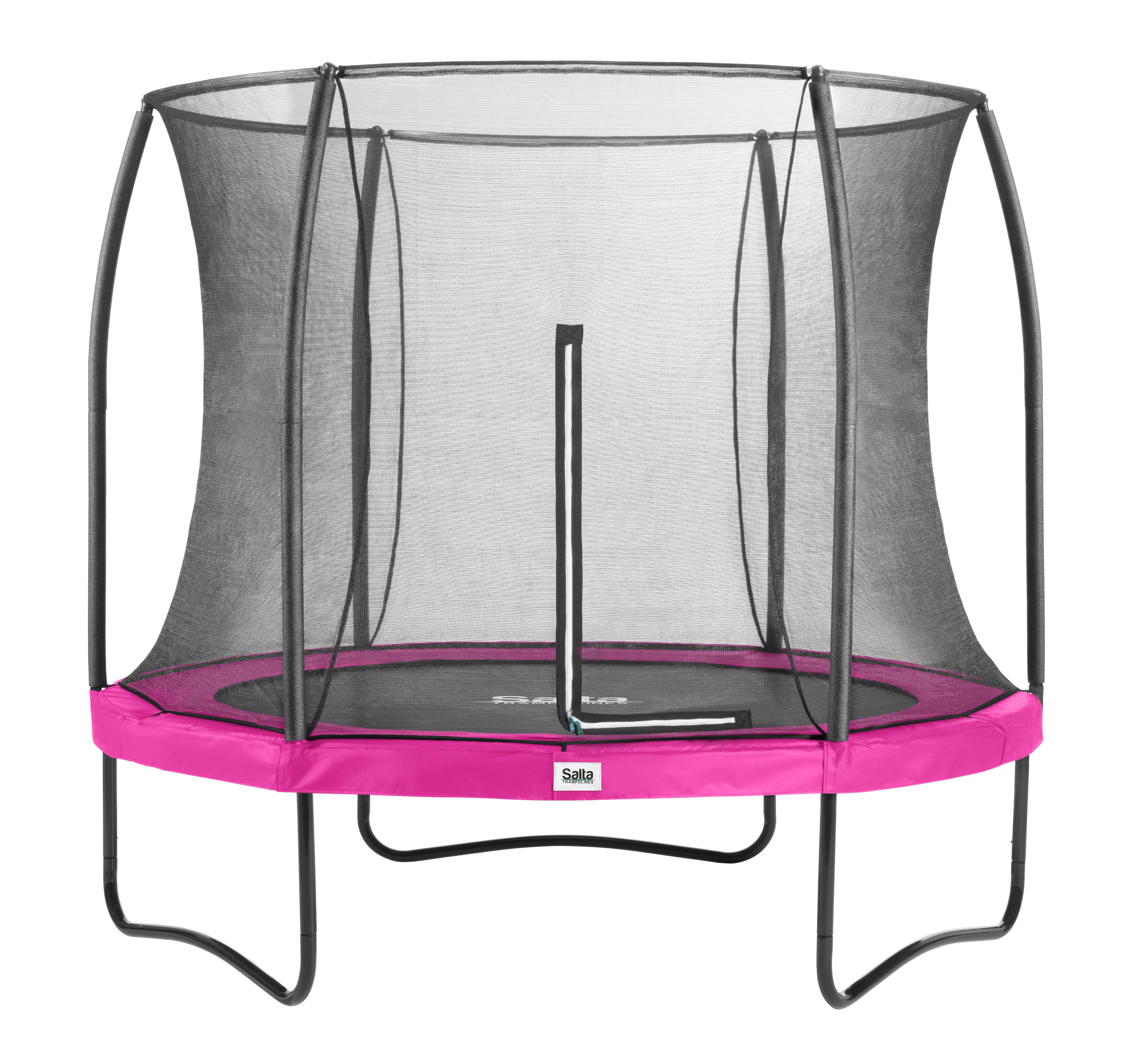 Trampolin Salta Comfort Edition Ø ca. 251cm - Pink, KONVENTIONELL, Metall (251cm) - Salta