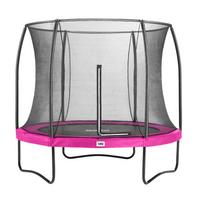 Trampolin Salta Comfort Edition Ø ca. 251cm - Pink, KONVENTIONELL, Metall (251cm) - Salta