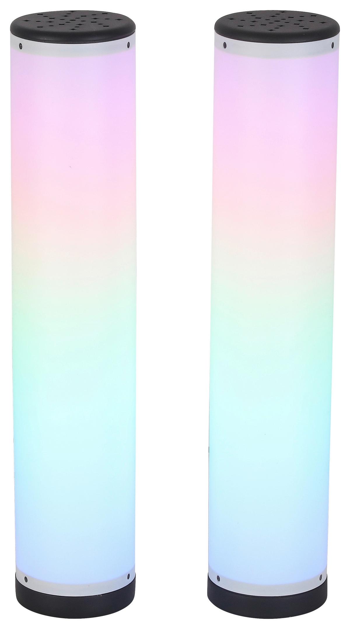 LED-Tischleuchte Nolam max. 2,5 Watt - Weiss/Schwarz, Modern, Kunststoff (6,4/31cm) - Modern Living