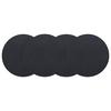 UNDERLÄGG SET LIVI - svart, Modern, plast (10cm) - Gourmesto