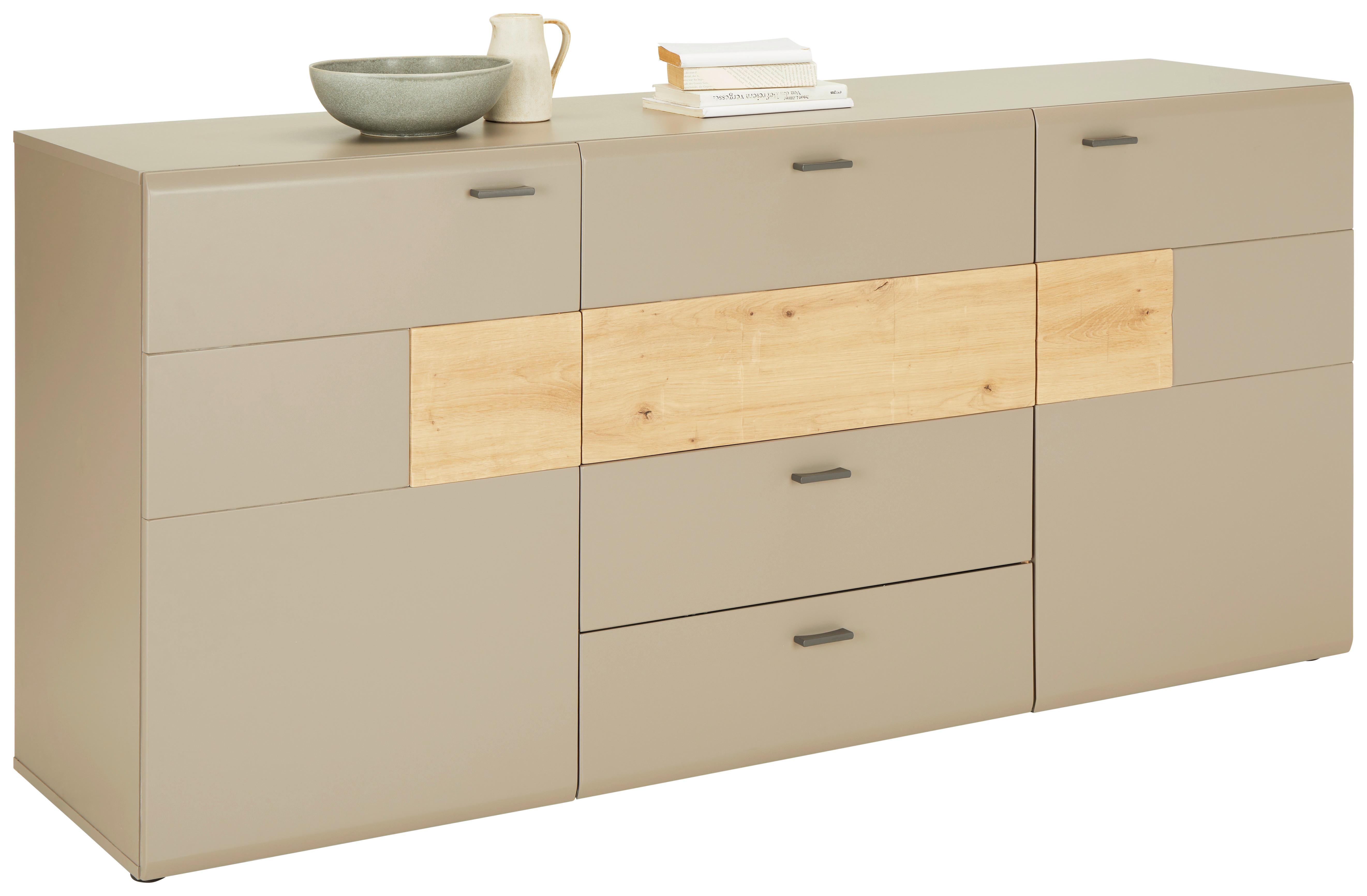 Sideboard in Eichefarben - Eichefarben, MODERN, Holzwerkstoff (178/82/48cm) - Modern Living