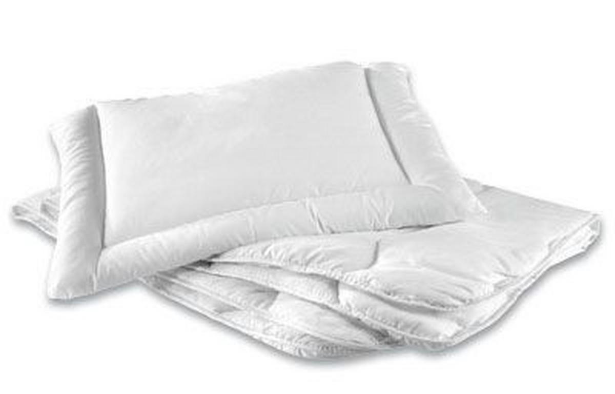 KOMPLET POŚCIELI DLA DZIECI ALADIN 2.0 - biały, Basics, tkanina (80/80cm) - My Baby Lou