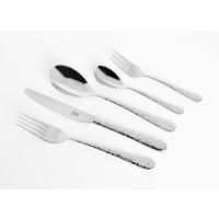 ZESTAW SZTUĆCÓW MARTELE - kolor stalowy, Basics, metal (43/25/5cm) - Justinus