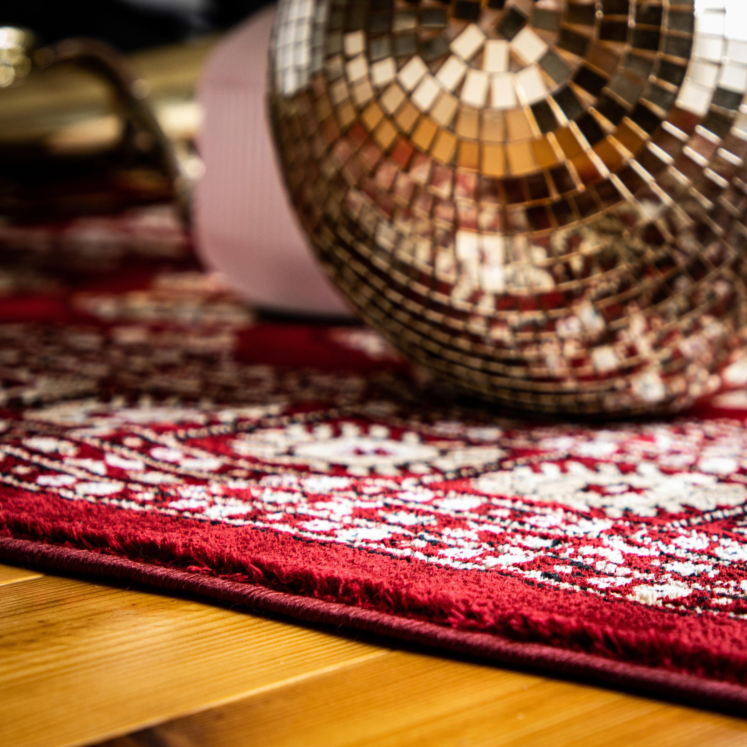 ORIENTTEPPICH MY ARIANA - Rot, Konventionell, Textil (200/290cm)