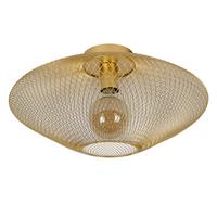 LAMPA SUFITOWA 21123/45/02 MESH - kolor mosiężny, Konventionell, metal (45/24cm) - Lucide