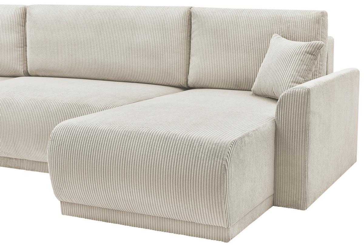 Coltar Kim - crem, Modern, lemn (146/313/160cm) - Modern Living